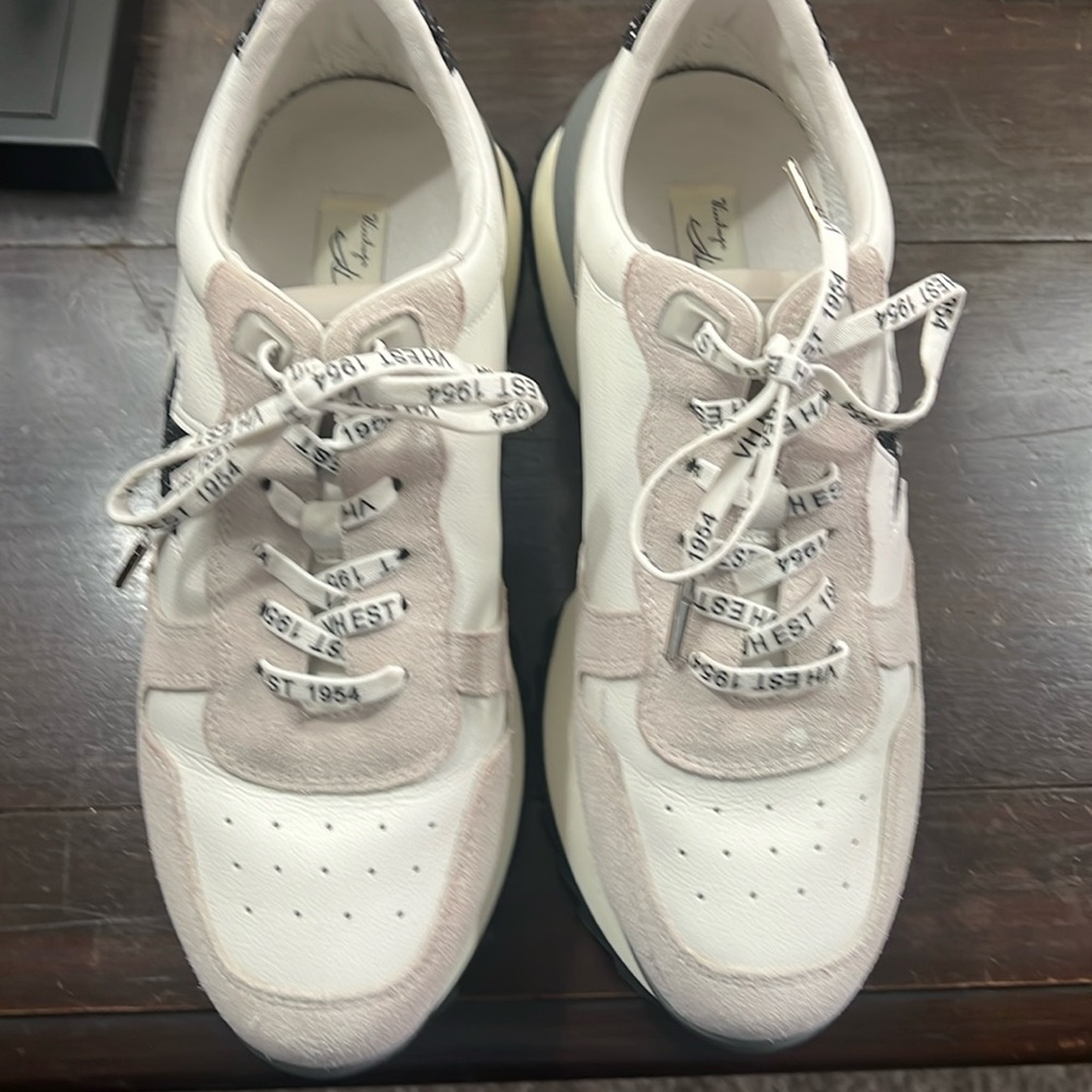 Vintage Havana Major Star leather and suede retro platform sneakers